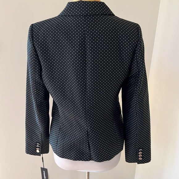 New! Karl Lagerfield SZ 6, polka dot blazer jacket. - Picture 4 of 11